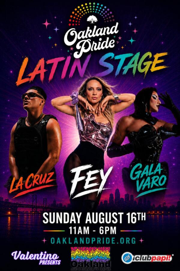 Oakland Pride Latin Stage